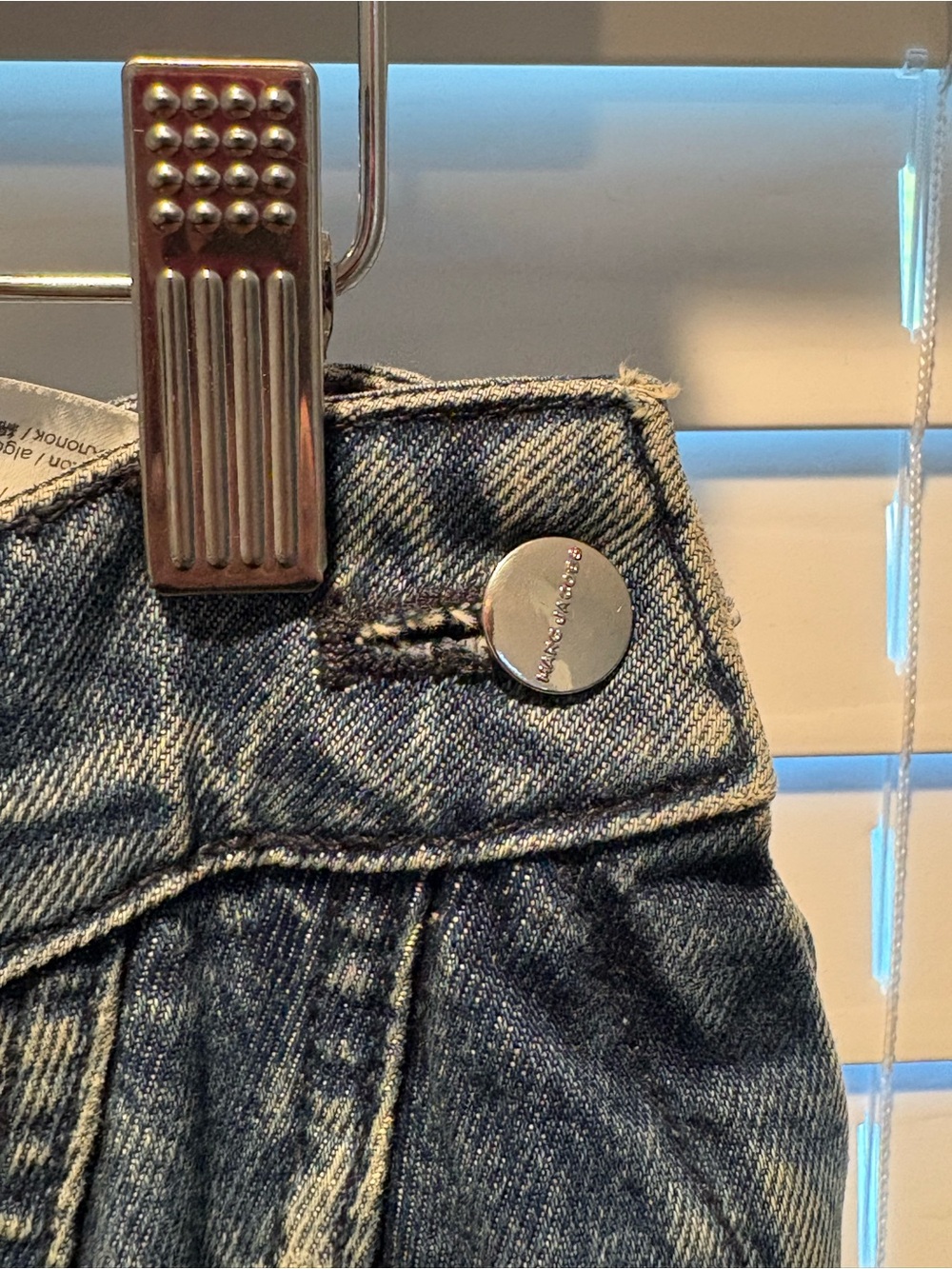 Marc Jacobs Wave Skirt in Denim - Picture 3 of 8